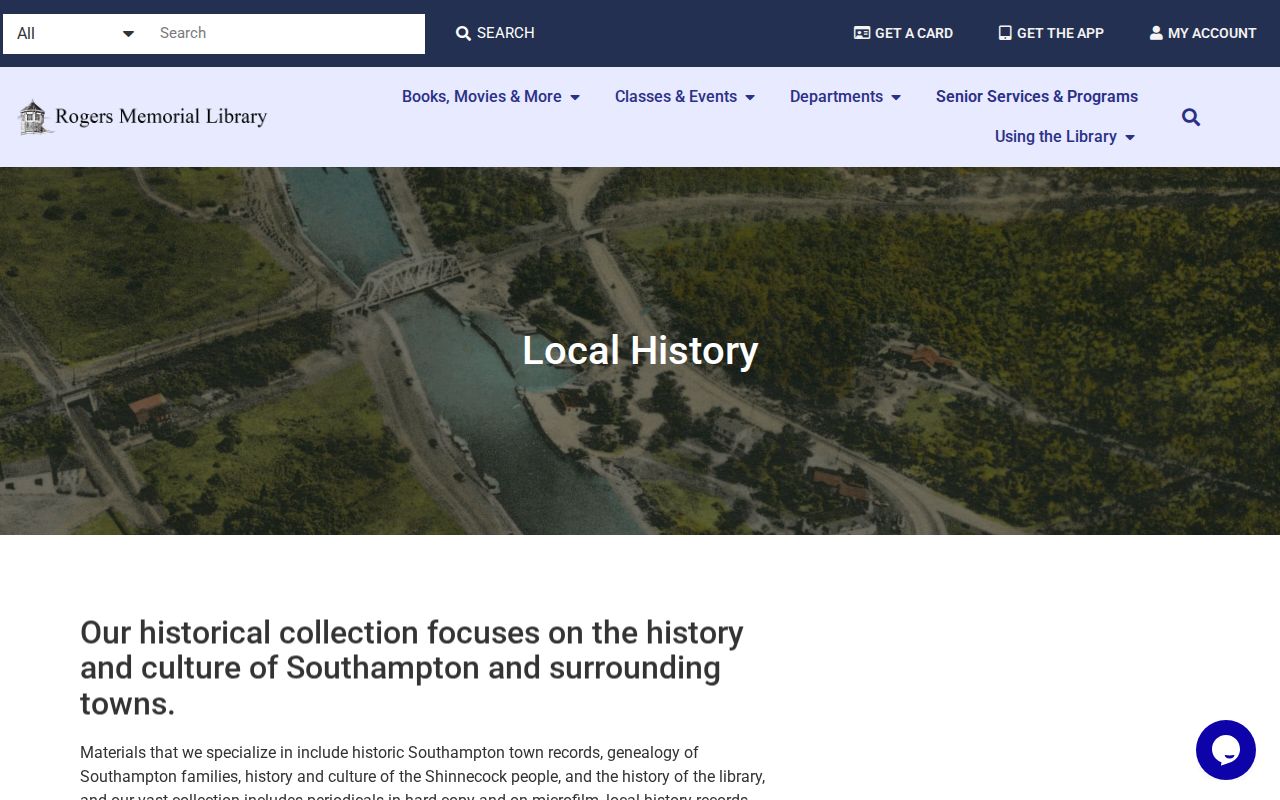 Southampton city directory research at Rogers Memorial Library Long Island Room
