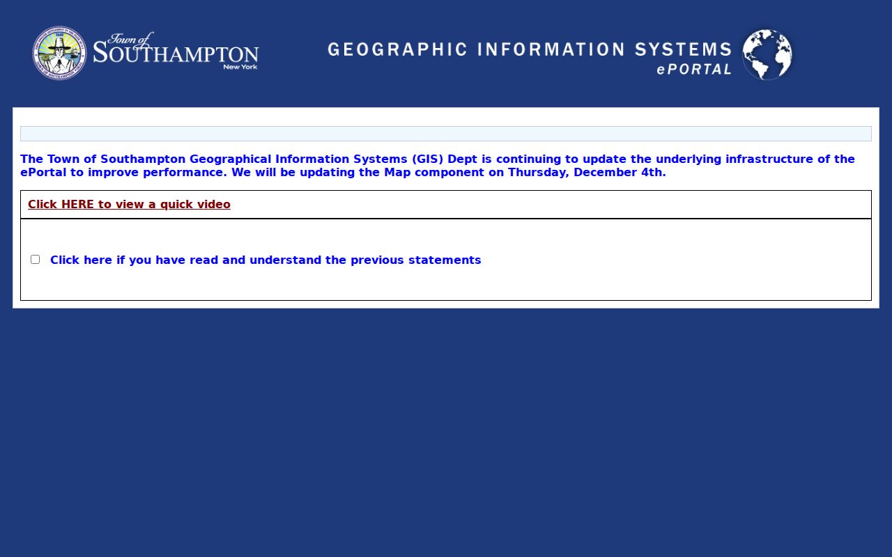 Southampton ZIP code directory research using the Southampton GIS ePortal